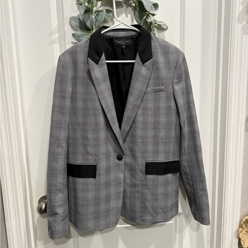 Rag & Bone Rylie Glen Plaid Blazer